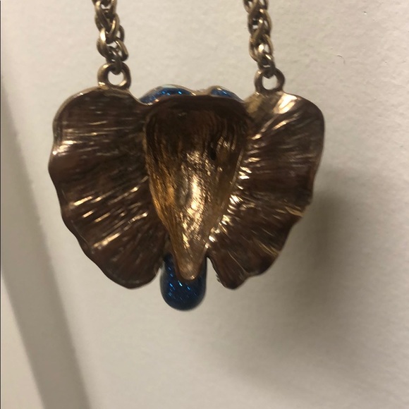 Betsey Johnson Elephant Statement Necklace - Picture 5 of 5